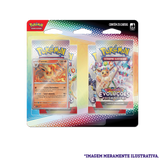Blister Quádruplo - Escarlate e Violeta 8.5 Evoluções Prismáticas Flareon - Pokémon TCG - MoxLand
